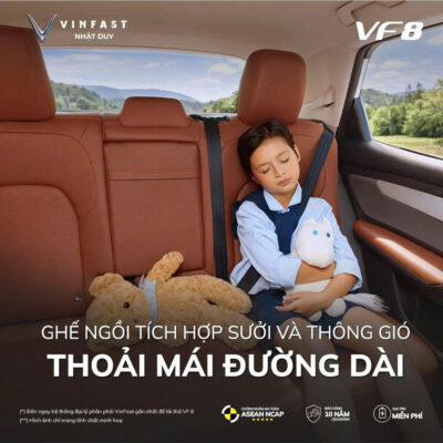 XE VINFAST VF 8 TRẢI NGHIỆM THƯỢNG LƯU VỚI HỆ SINH THÁI SẠC XUYÊN VIỆT